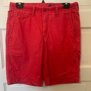 Gap coral red shorts. Men’s size 29.